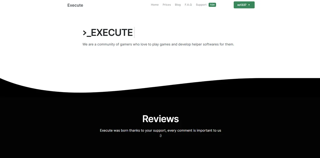 >_Execute — Digital product platform